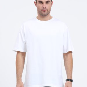 True White Oversized T-Shirt – Hiphop