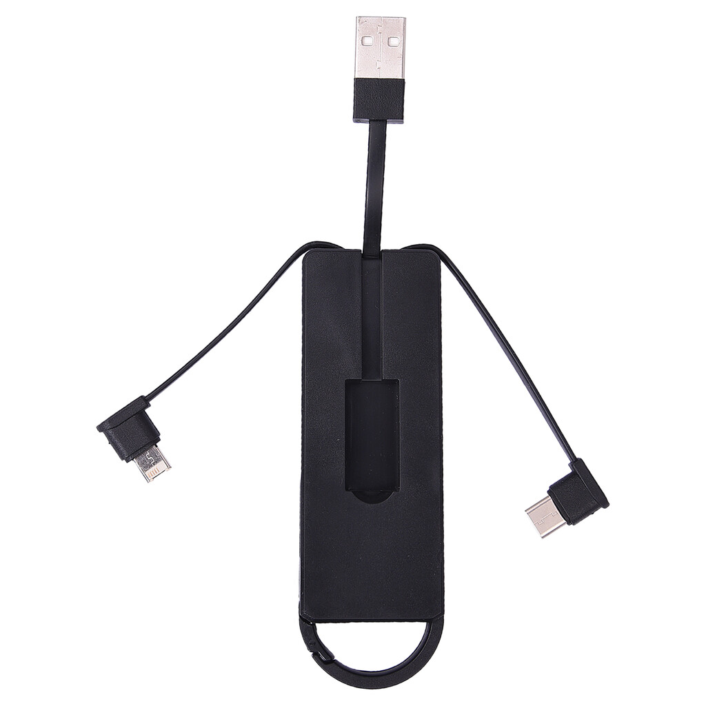 Clip N Chrg – 3-In-1 Charging Cable