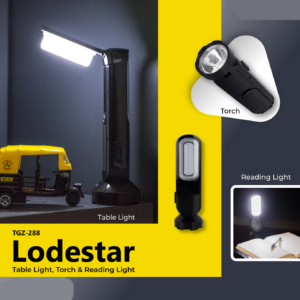 Lodestar – Table Light, Torch and Reading Light