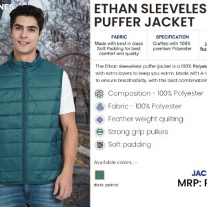 Jack And Jones Ethan Sleeveless Puffer Jacket