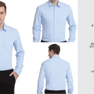 Formal Shirt – Men – Sky Blue