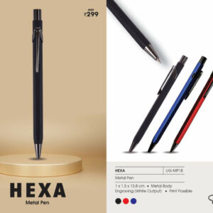 Hexa Metaal Pen