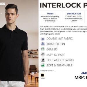 Interlock Polo – Black