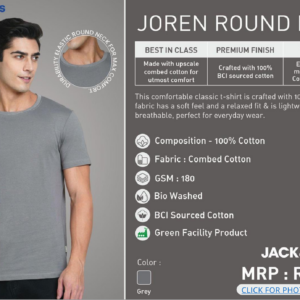 Jack & Jones Joren Crew Neck | Grey