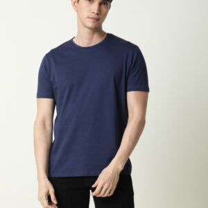 Rare Rabbit Round Neck Navy Blue