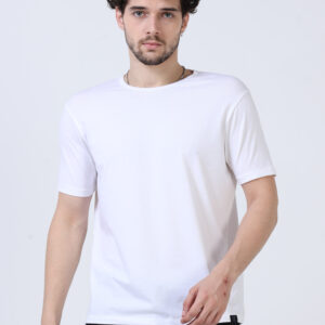 Rare Rabbit Signature Round Neck – White