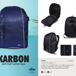 KARBON ANTI-THEFT LAPTOP BAG