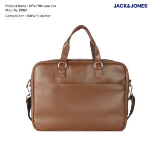 Jack & Jones Alfred File Case Pro Tan