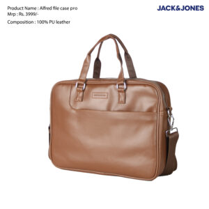 Jack & Jones Alfred File Case Pro Tan