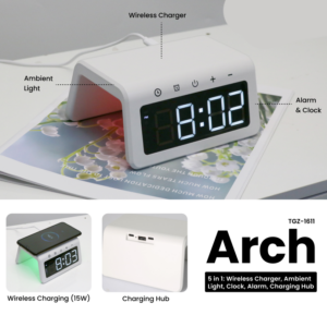 Arch Wireless Charger | Charging Hub | Ambient Light