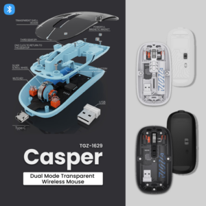 Casper | Dual Mode Transparent Wireless Mouse