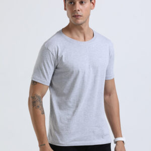 Swiss Military Round Neck TSH-83 Grey Melange