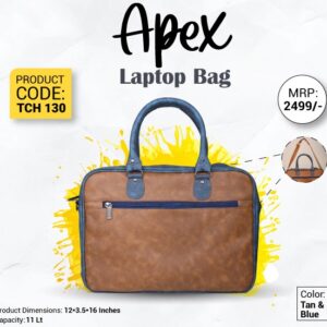 Apex Vegan Leather Laptop Bag – Offi