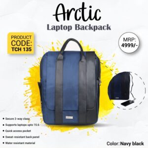 Arctic Vegan Leather Back Pack – Offi