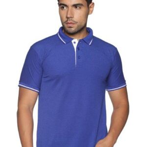 Royal Blue | 220 GSM Tipping Polo