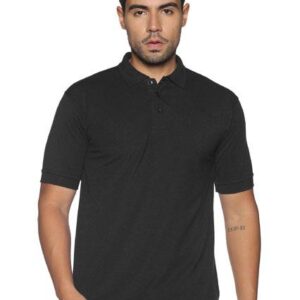 Black | 220 GSM Plain Polo