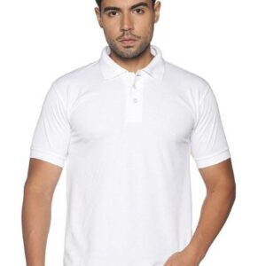 White | 220 GSM Plain Polo