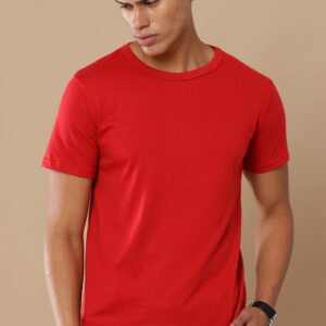 Red | 180 GSM Bio Washed 3D Neck