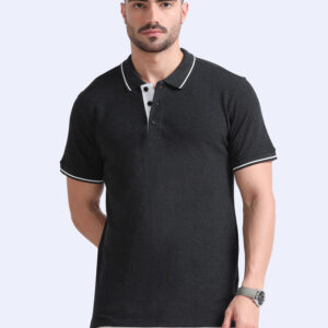 Charcoal | 250 GSM Organic Polo