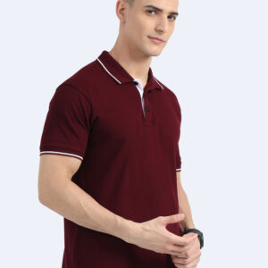 Maroon | 250 GSM Organic Polo