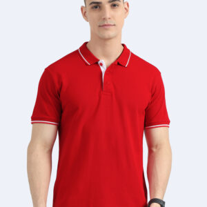 Red | 250 GSM Organic Polo