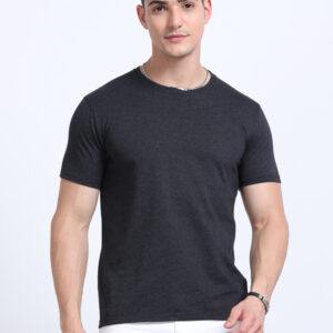 Dark Charcoal | Eco Blend Round Neck