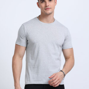 Grey Melange | Eco Blend Round Neck