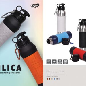 Silica | SS Bottle With Silicone Grip