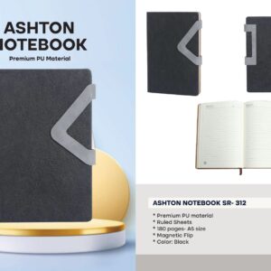 Ashton | Magnetic Flip Notebook