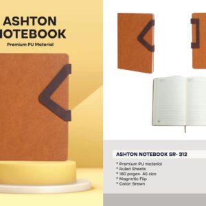 Ashton | Magnetic Flip Notebook