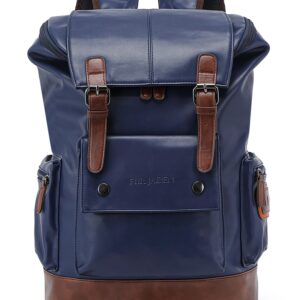 Faux Leather Laptop Backpack BM 38 | Fur Jaden