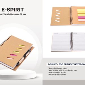 E Spirit | Eco Friendly Notepads