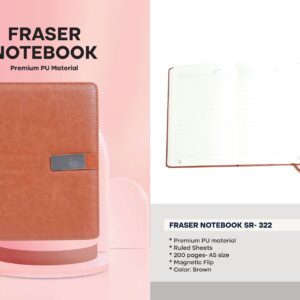 Frazer | Magnetic Flip Notebook