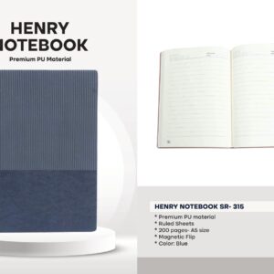 Henry | Hardbound Notebook