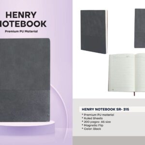 Henry | Hardbound Notebook