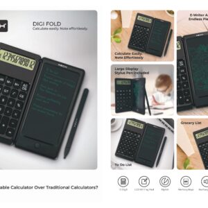 Digi Fold | Calculator & LCD Writer