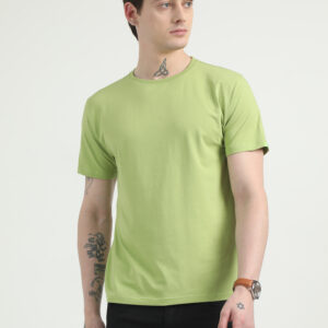 Caslay Organic Crew Neck TShirt | Olive