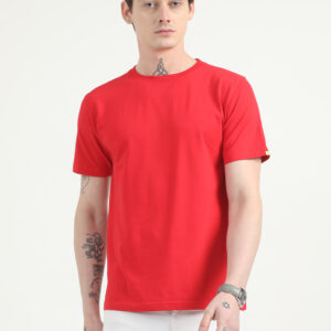 Caslay Organic Crew Neck TShirt | Red