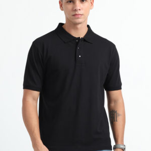 Caslay Organic Polo | Black