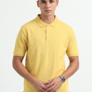 Caslay Organic Polo | Mustard