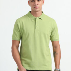 Caslay Organic Polo | Olive Green