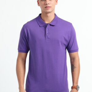 Caslay Organic Polo | Prism Violet