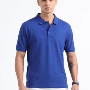 Caslay Organic Polo | Royal Blue