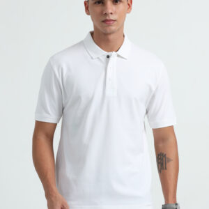 Caslay Organic Polo | White