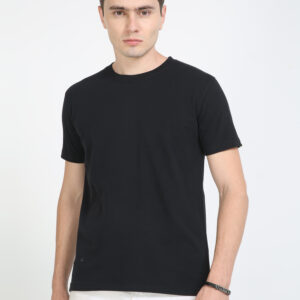 Caslay Sustainable Cotton TShirt | Black