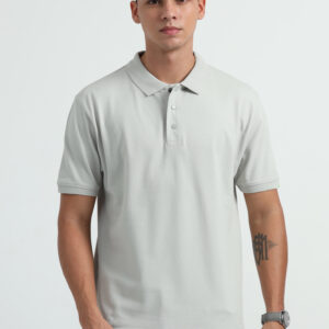 Caslay Organic Polo | Storm Grey