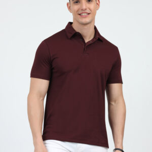 Rare Rabbit Signature Edition Polo | Maroon