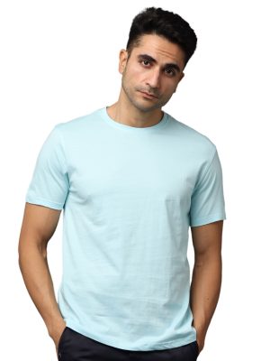 Double Bio Pima Cotton Round Neck Tshirt
