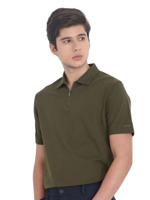 Rare Rabbit Vintage Zip Polo