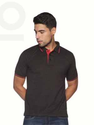 240GSM Blended Cotton Tipping Polo